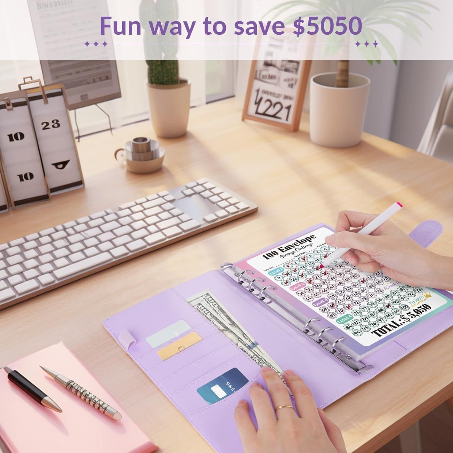 Savvy Savings Challenge Book | Engaging Weekly Money Saving Activities - Hartwella