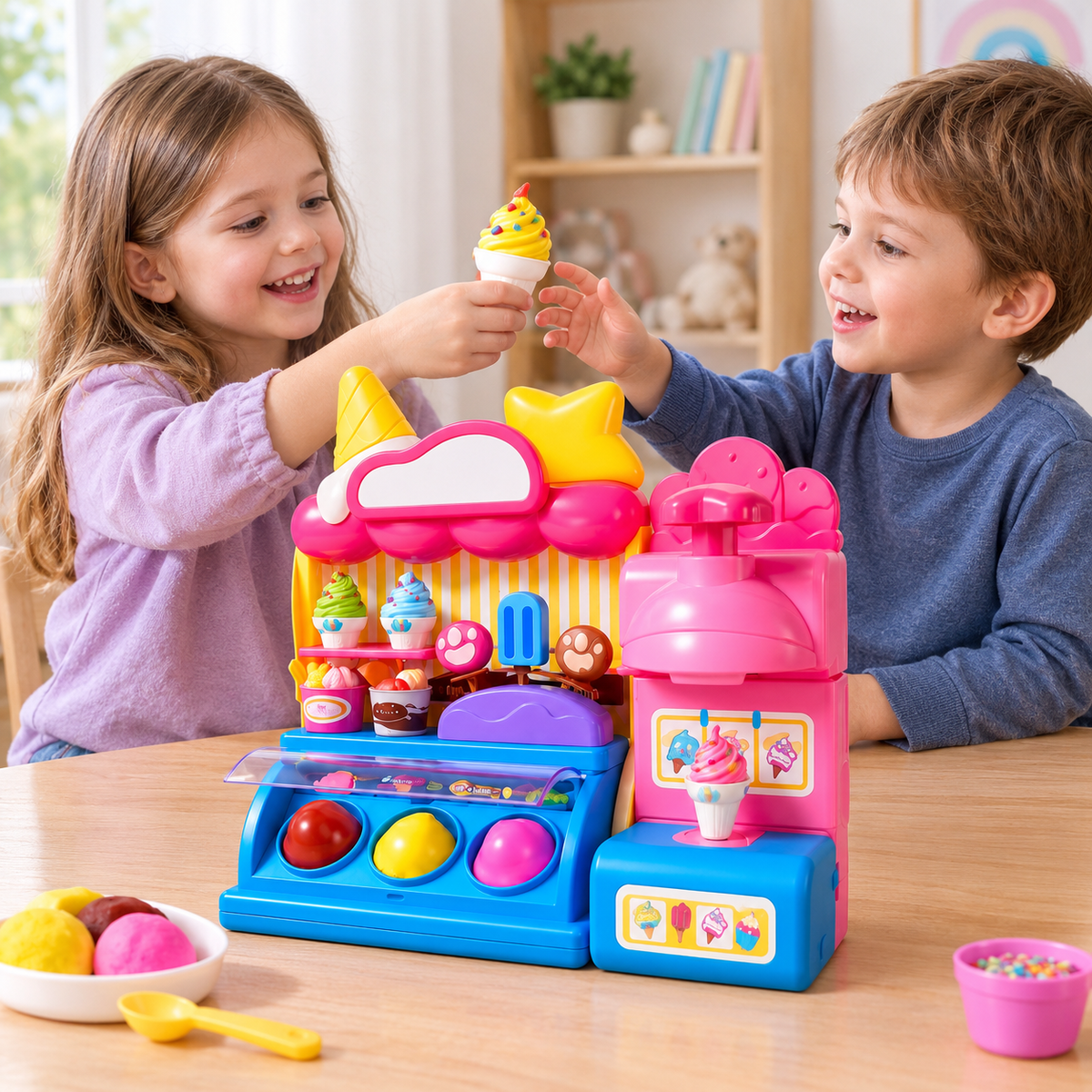 Scooply™ Ice Cream Clay Maker Playset - Hartwella