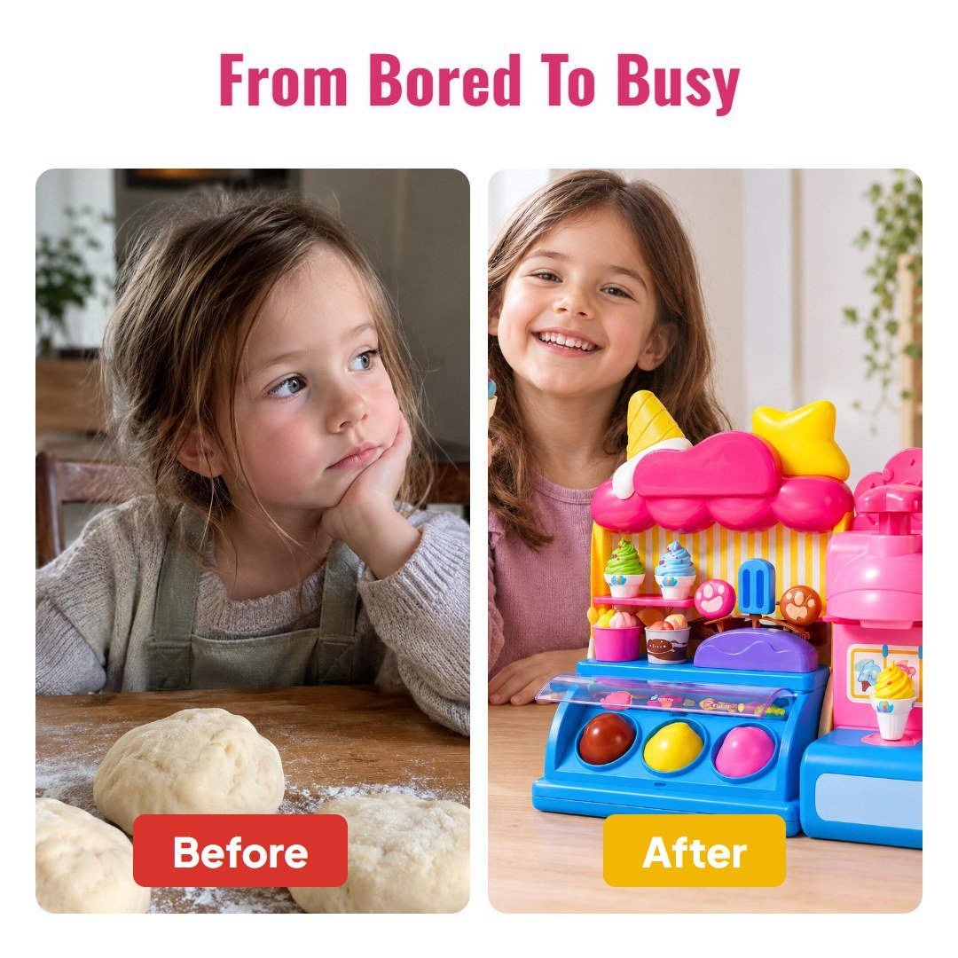 Scooply™ Ice Cream Clay Maker Playset