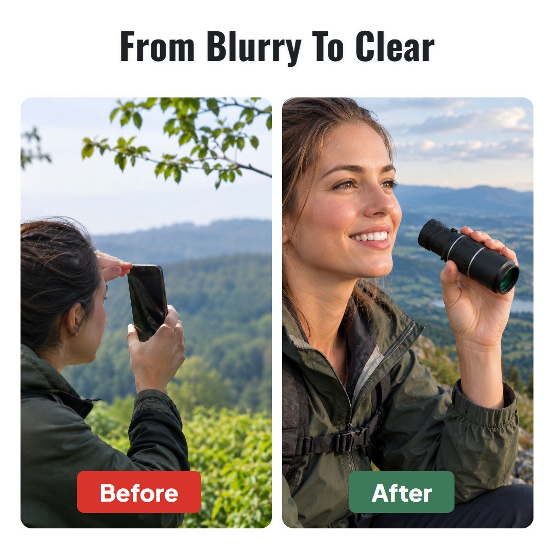 Scopra™ 16x52 Monocular Telescope - Hartwella