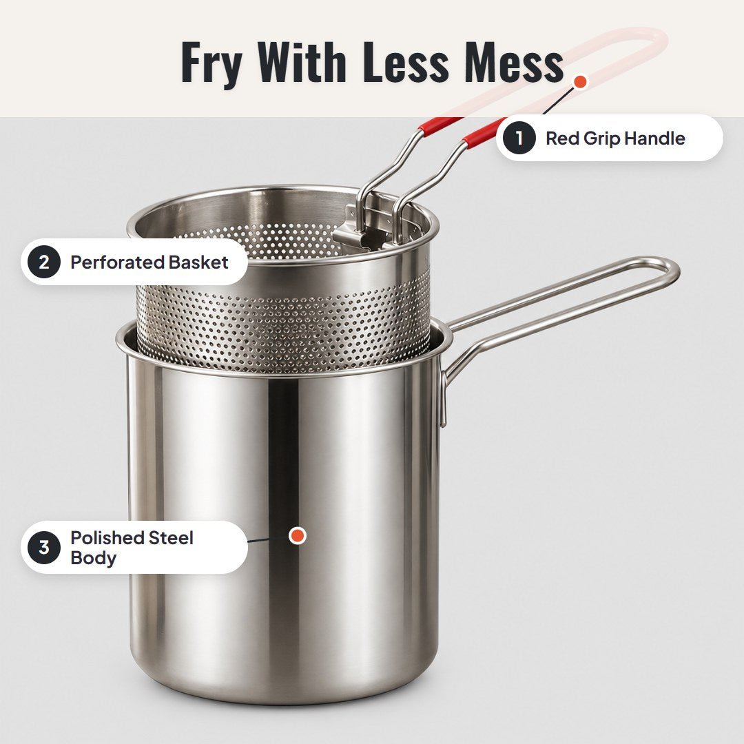 Searo™ Multifunctional Stainless Steel Fryer