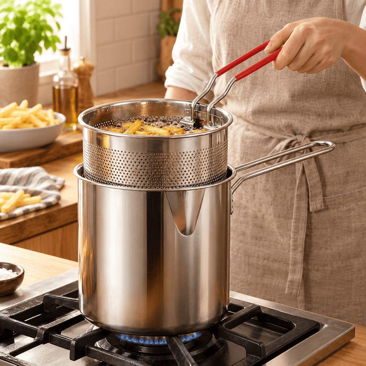Searo™ Multifunctional Stainless Steel Fryer - Hartwella