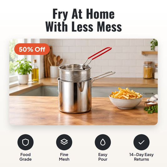 Searo™ Multifunctional Stainless Steel Fryer - Hartwella