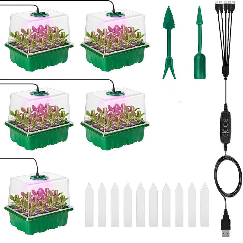 Seda Seed Starter Tray | Grow Light Included - Hartwella