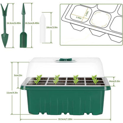 Seda Seed Starter Tray | Grow Light Included - Hartwella