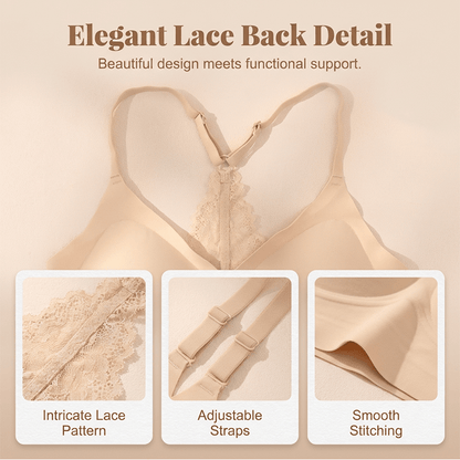Sema Lace Bra | Wire-Free, Ultra-Breathable Comfort - Hartwella