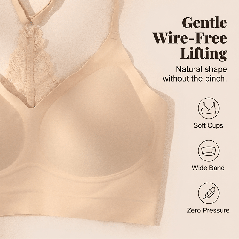 Sema Lace Bra | Wire-Free, Ultra-Breathable Comfort - Hartwella