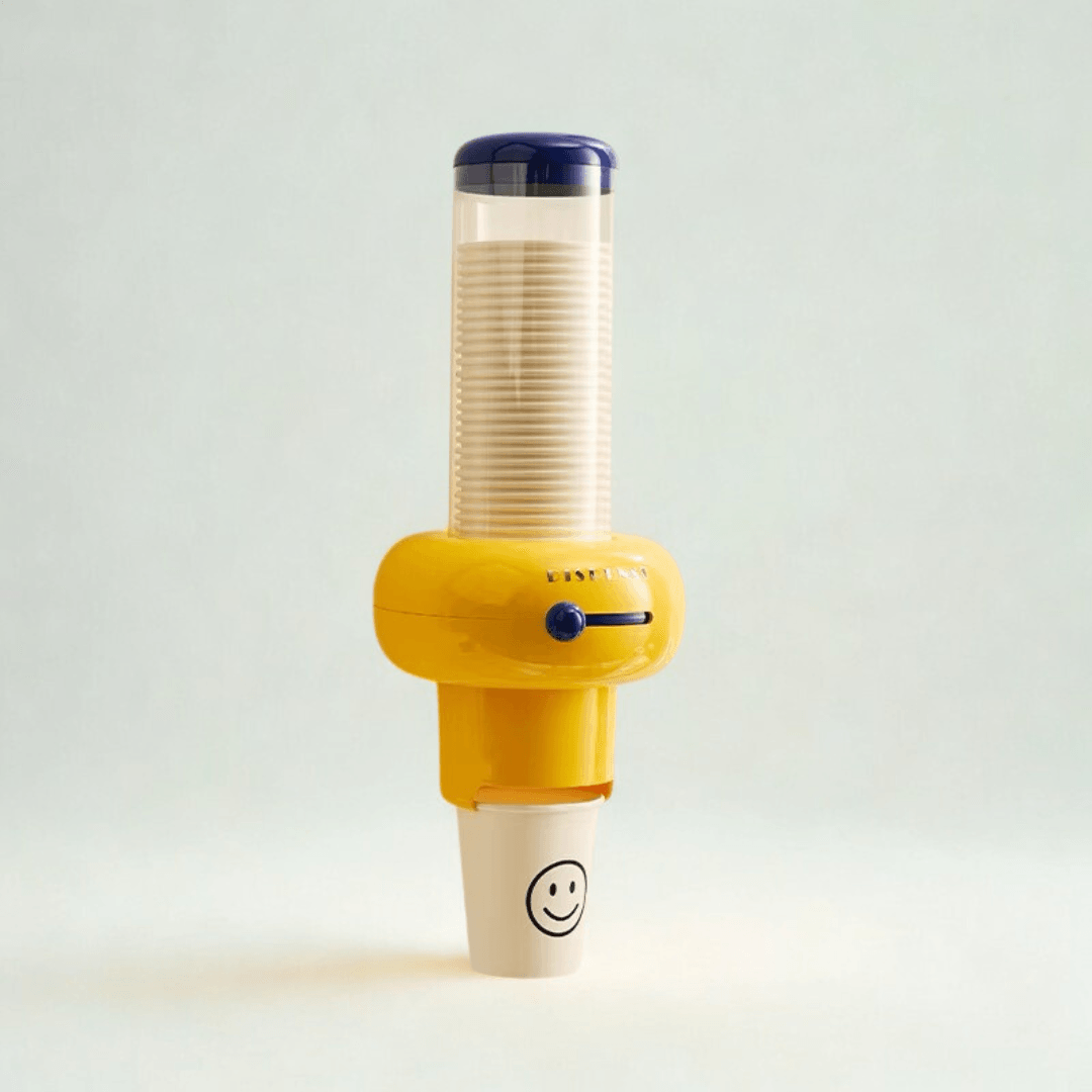 Sentry Cup Dispenser | Wall-Mounted, Hygienic Single-Cup Dispensing - Hartwella