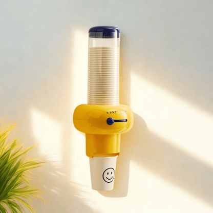 Sentry Cup Dispenser | Wall-Mounted, Hygienic Single-Cup Dispensing - Hartwella