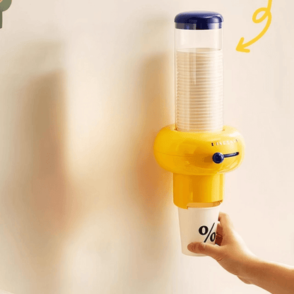 Sentry Cup Dispenser | Wall-Mounted, Hygienic Single-Cup Dispensing - Hartwella