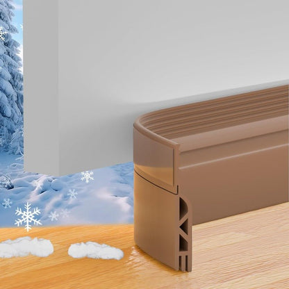 Sentry Door Seal Strip | Flexible Silicone Weather Stripping, Noise-Reducing - Hartwella