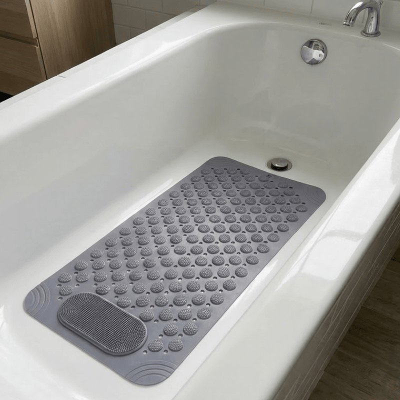 Sera Bath Mat | Non-Slip, High-Traction Vinyl for Ultimate Safety - Hartwella