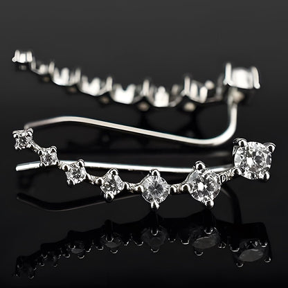 Sera Diamond Stud Earrings | Elegant Design, Comfortable Fit - Hartwella