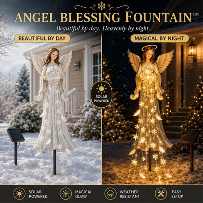 Sera Solar Garden Light | Angel Design, Weather-Resistant Outdoor Illumination - Hartwella