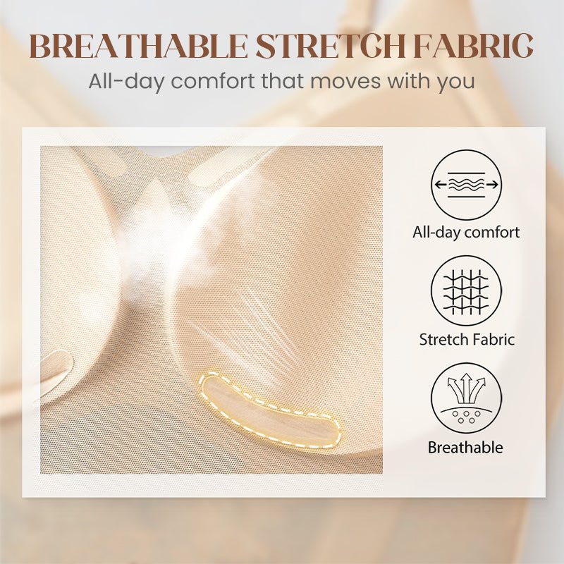 Serene Seamless Camisole | Built-in Bra, Breathable Fabric - Hartwella