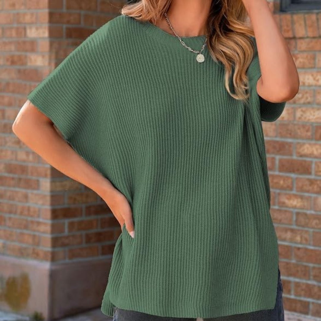 Sienna Waffle Tee | Soft, Relaxed Fit - Hartwella