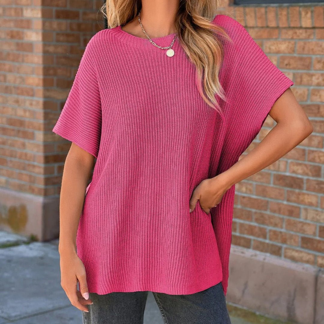 Sienna Waffle Tee | Soft, Relaxed Fit - Hartwella