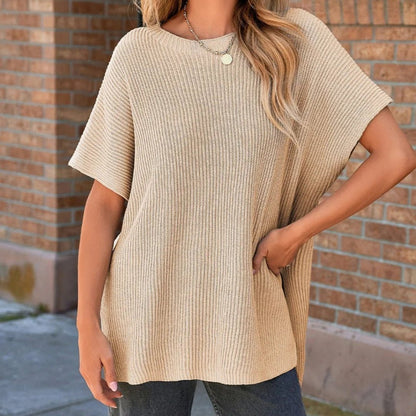 Sienna Waffle Tee | Soft, Relaxed Fit - Hartwella