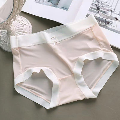 Sila Women's Underwear | Seamless Ice Silk Comfort, Breathable Design - Hartwella