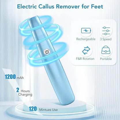 SilkStep Pro Foot Care Device | Electric Callus Remover, USB Rechargeable - Hartwella