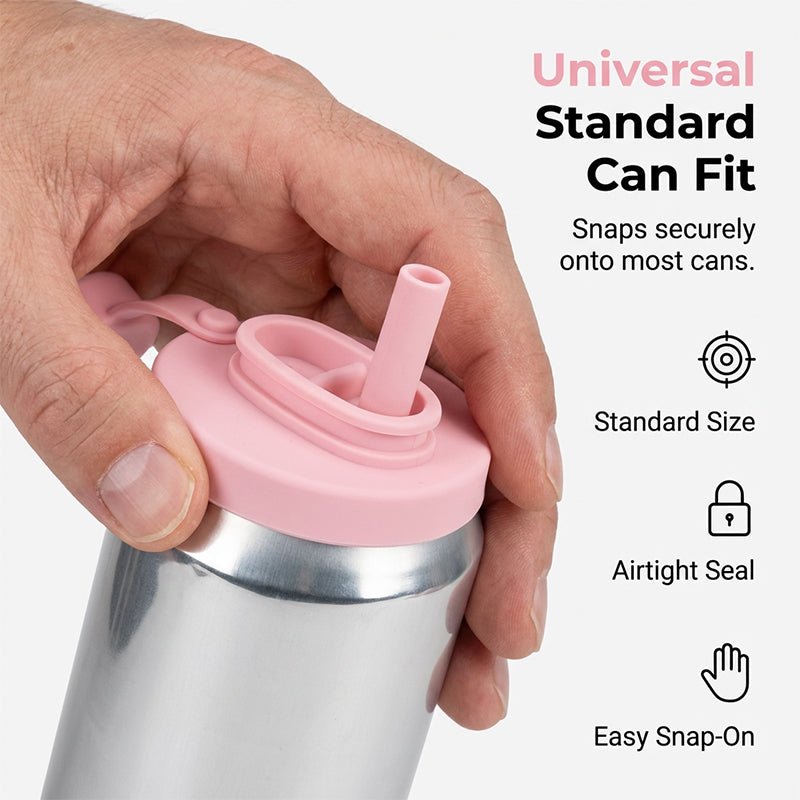 Silo Can Lid | Spill-Proof Silicone Cover for Standard Cans - Hartwella
