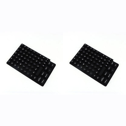 Silo Keyboard Cover | Non-Slip, Anti-Static Silicone - Hartwella