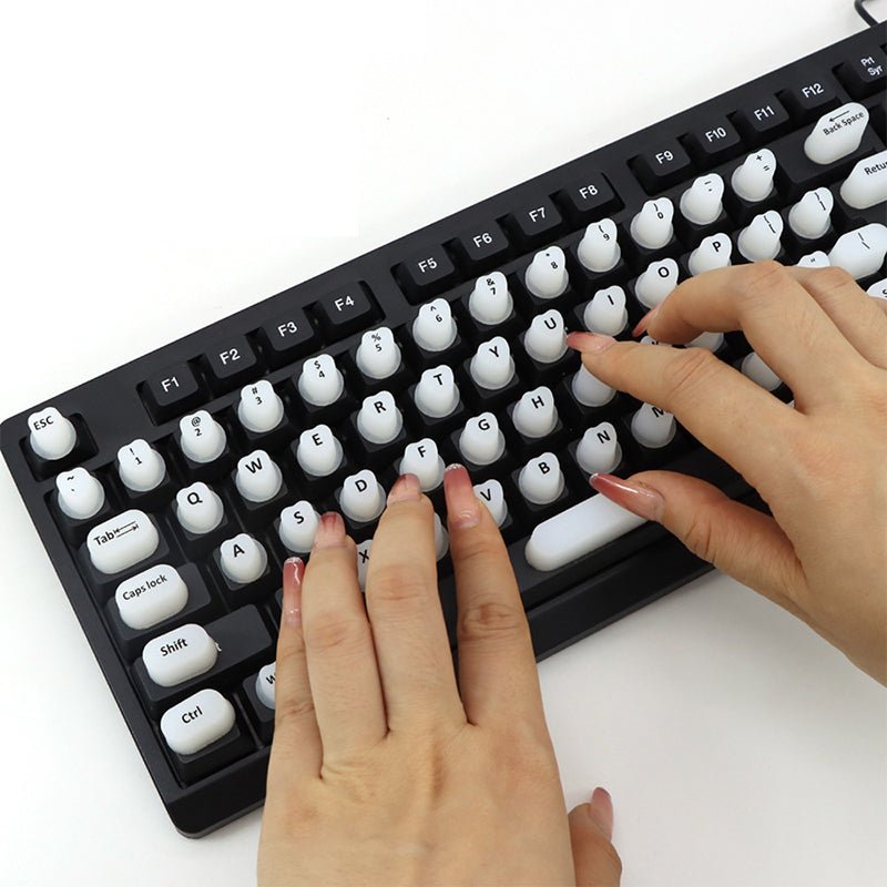 Silo Keyboard Cover | Non-Slip, Anti-Static Silicone - Hartwella
