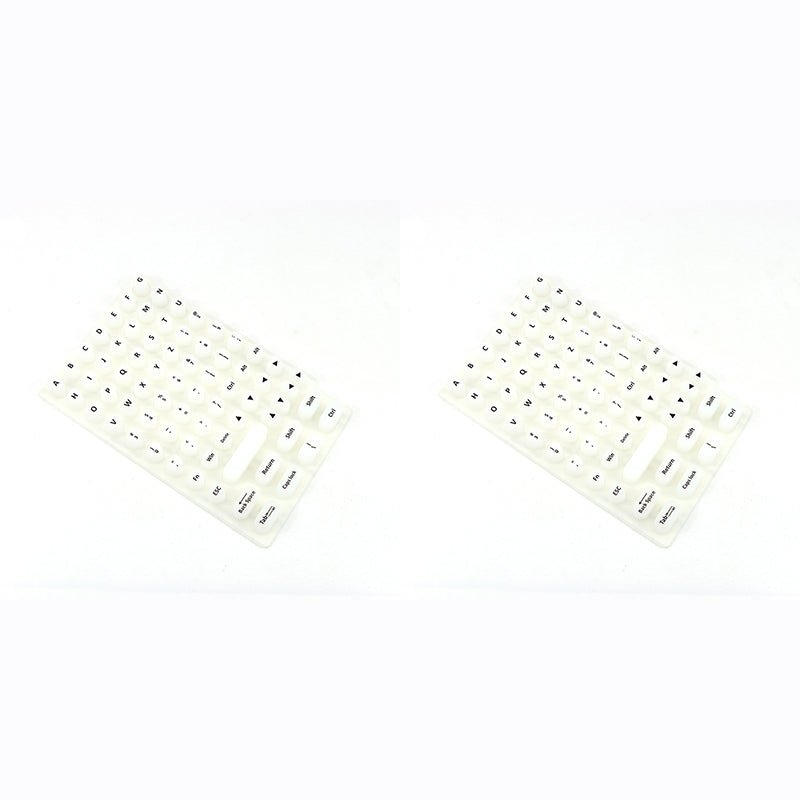 Silo Keyboard Cover | Non-Slip, Anti-Static Silicone - Hartwella