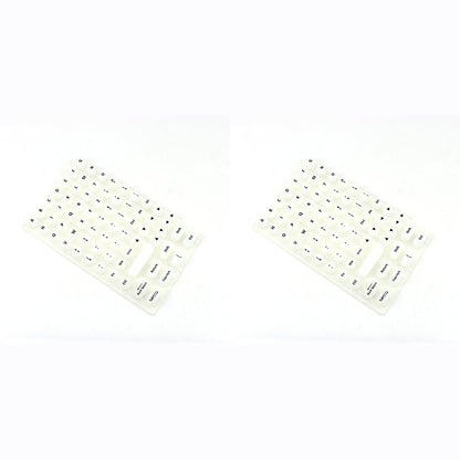 Silo Keyboard Cover | Non-Slip, Anti-Static Silicone - Hartwella