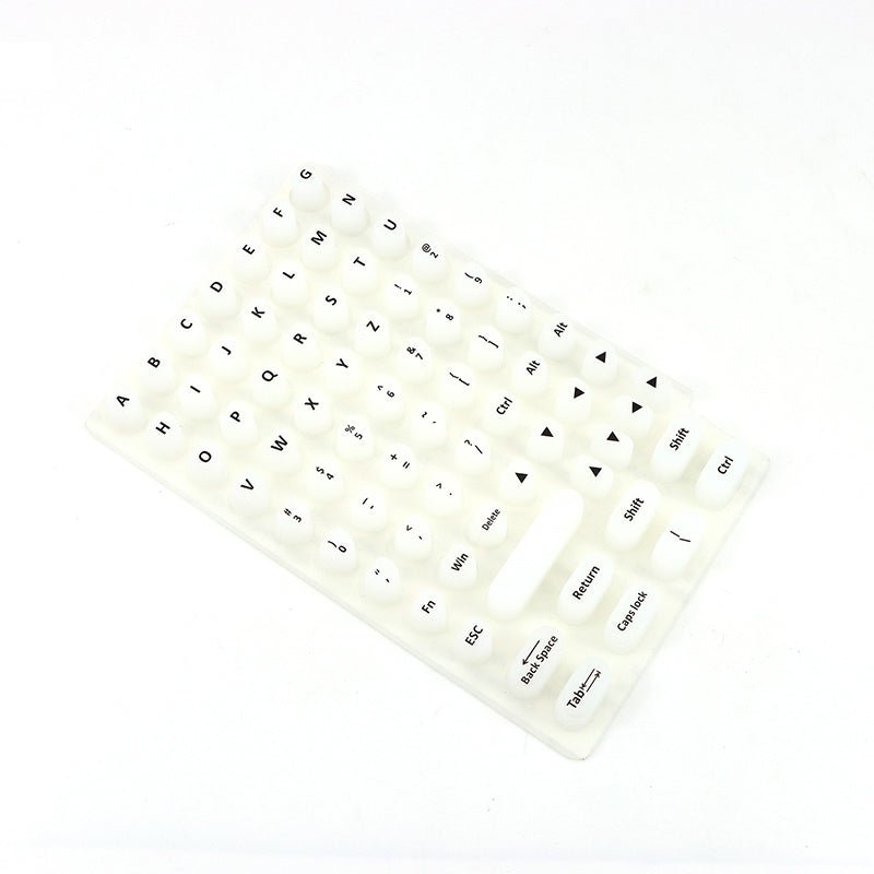 Silo Keyboard Cover | Non-Slip, Anti-Static Silicone - Hartwella