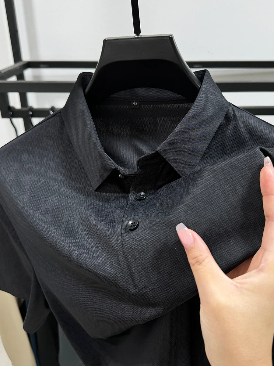 Silva Short Sleeve T-Shirt | 100% Silk, Breathable Comfort - Hartwella