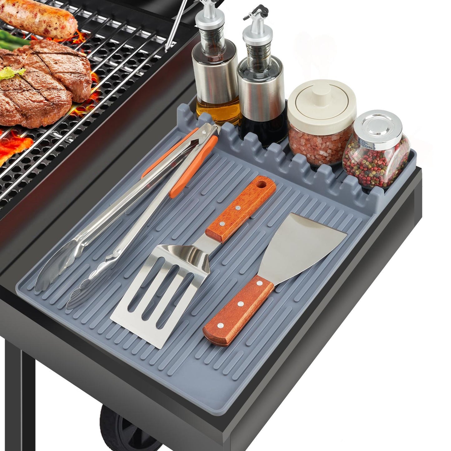Sizzle Grill Mat | Heat-Resistant, Food-Grade Silicone - Hartwella