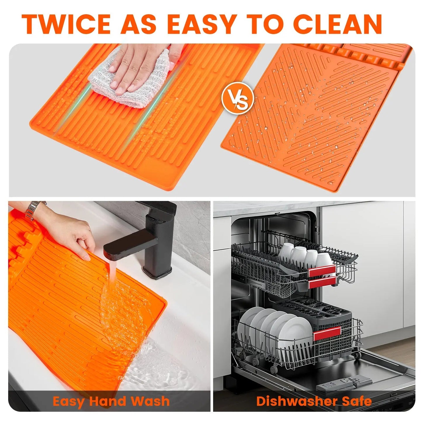 Sizzle Grill Mat | Heat-Resistant, Food-Grade Silicone - Hartwella