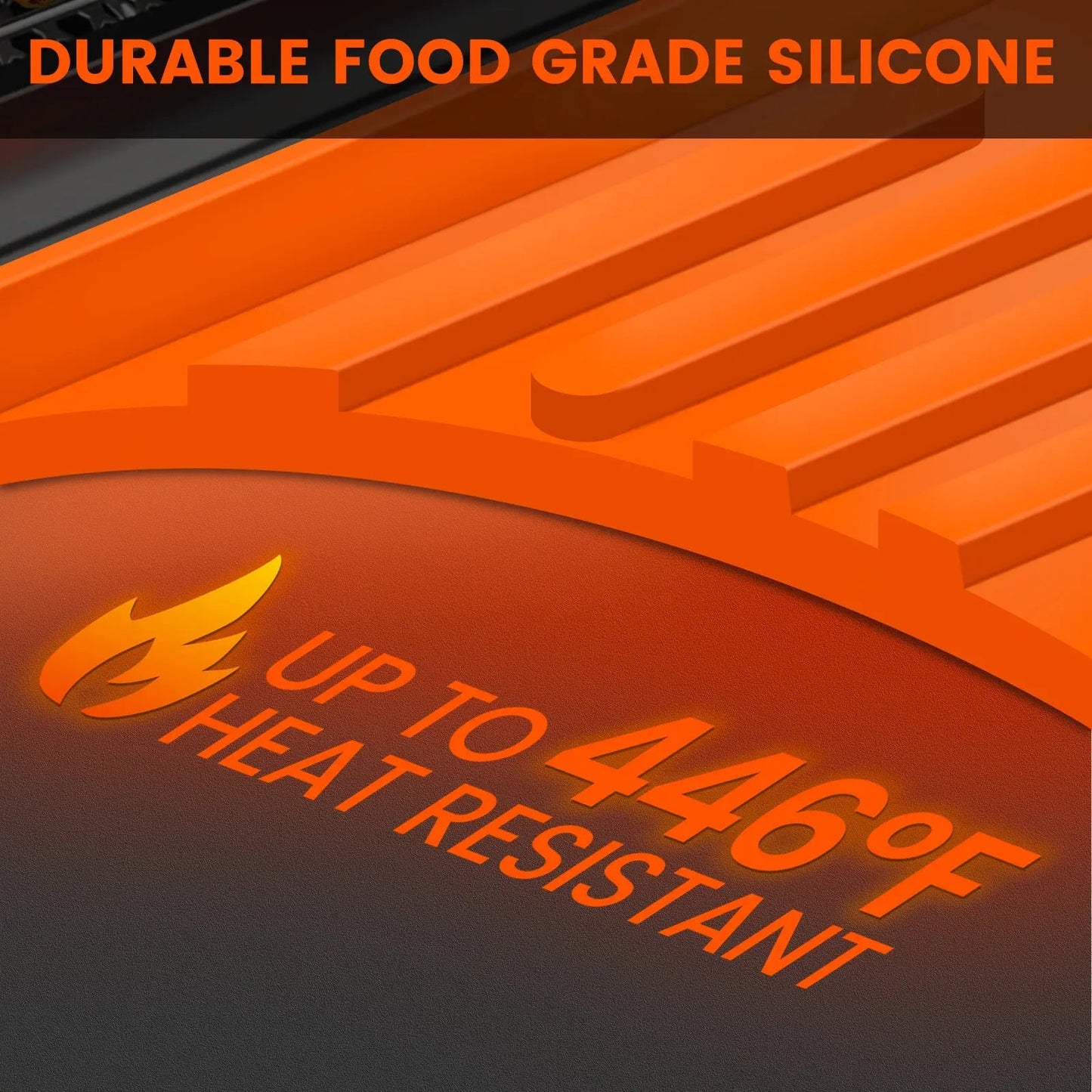 Sizzle Grill Mat | Heat-Resistant, Food-Grade Silicone - Hartwella