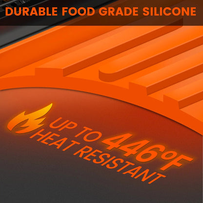 Sizzle Grill Mat | Heat-Resistant, Food-Grade Silicone - Hartwella