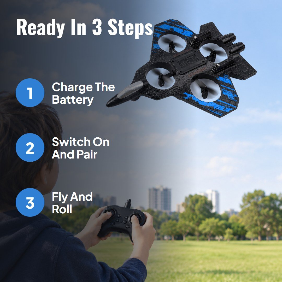 Skyvo™ RC Fighter Jet - Hartwella