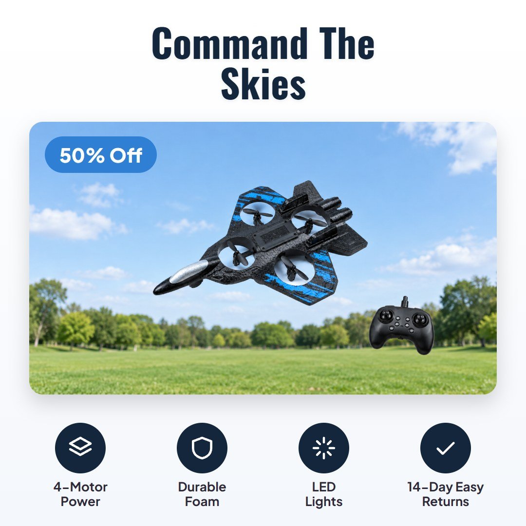 Skyvo™ RC Fighter Jet