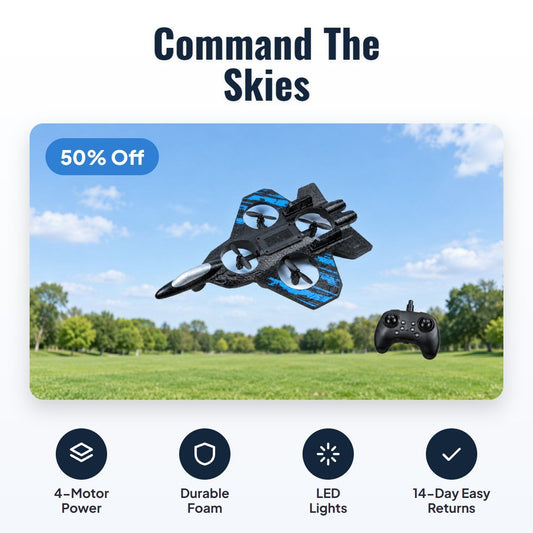 Skyvo™ RC Fighter Jet - Hartwella
