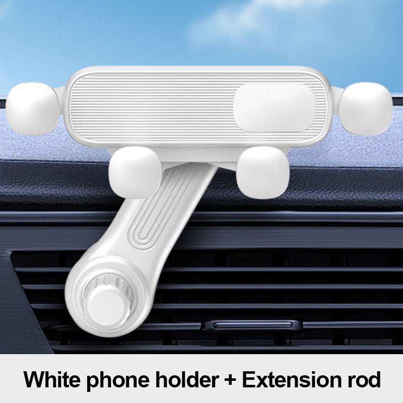 Sleek Car Phone Mount | 360° Rotation, Universal Compatibility - Hartwella