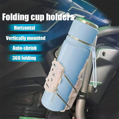 Sleek Cup Holder | Adjustable, Weather - Resistant, 360 - Degree Rotation - Hartwella