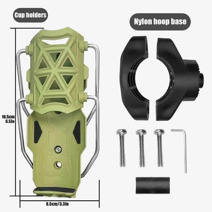 Sleek Cup Holder | Adjustable, Weather - Resistant, 360 - Degree Rotation - Hartwella