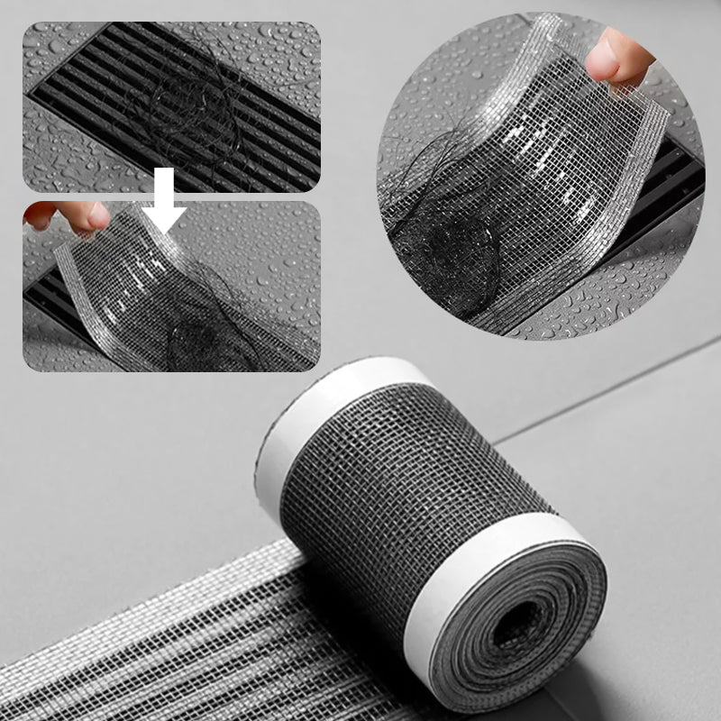 Sleek Drain Guard | Self - Adhesive, Waterproof PVC Stickers - Hartwella