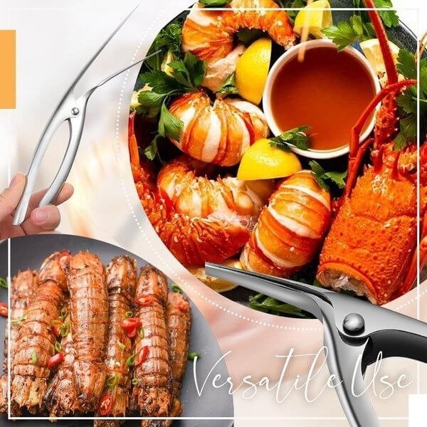 Sleek Shrimp Deveiner Tool | Ergonomic Stainless Steel Peeler - Hartwella