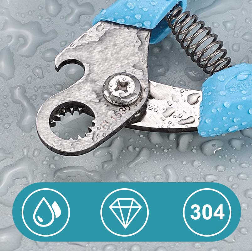 Sleek Snail Cutter | Stainless Steel, Ergonomic Design - Hartwella