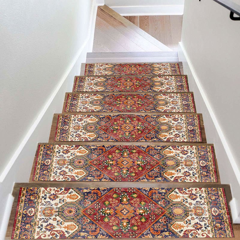 Sleek Stair Mats | Non - Slip, Noise - Reducing - Hartwella