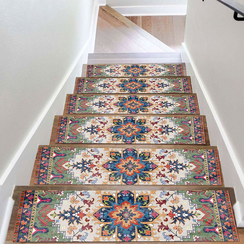 Sleek Stair Mats | Non - Slip, Noise - Reducing - Hartwella