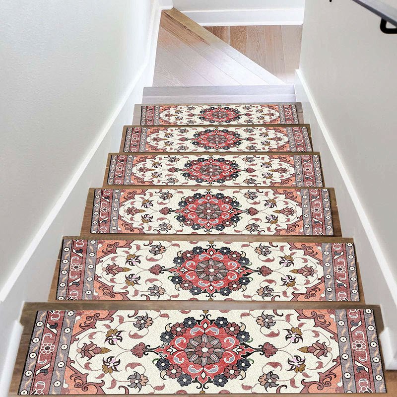 Sleek Stair Mats | Non - Slip, Noise - Reducing - Hartwella