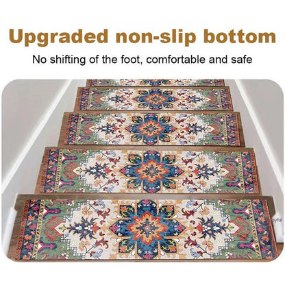 Sleek Stair Mats | Non - Slip, Noise - Reducing - Hartwella