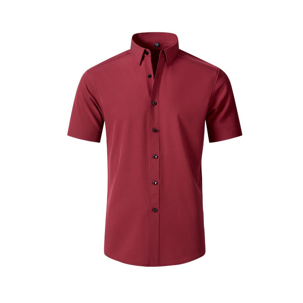 Sleek Stretch Shirt | Non-Iron, Anti-Wrinkle - Hartwella