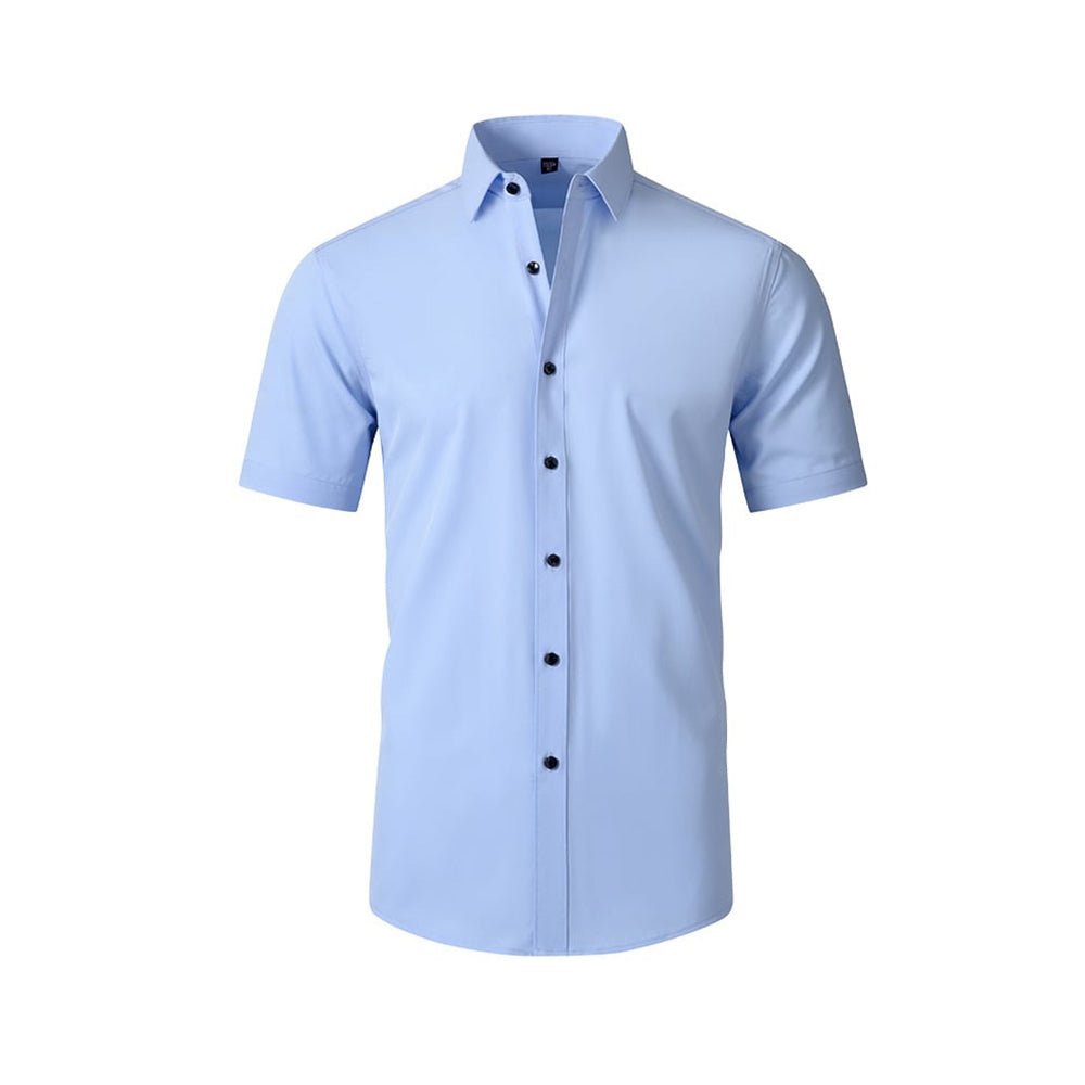 Sleek Stretch Shirt | Non-Iron, Anti-Wrinkle - Hartwella